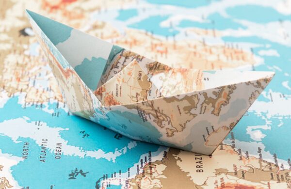 UAE skyline showcasing modern skyscrapers and desert landscape